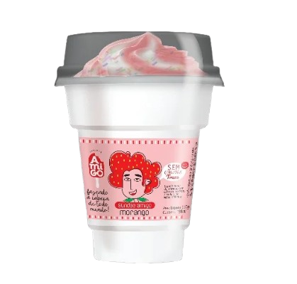 SUNDAE MORANGO 